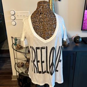 Lauren Moshi FREE LOVE top